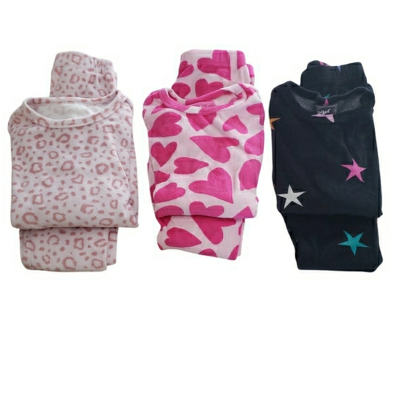 Cat & Jack Other - 3 Pair Of Cat & Jack Kids Pajama Sets - 8